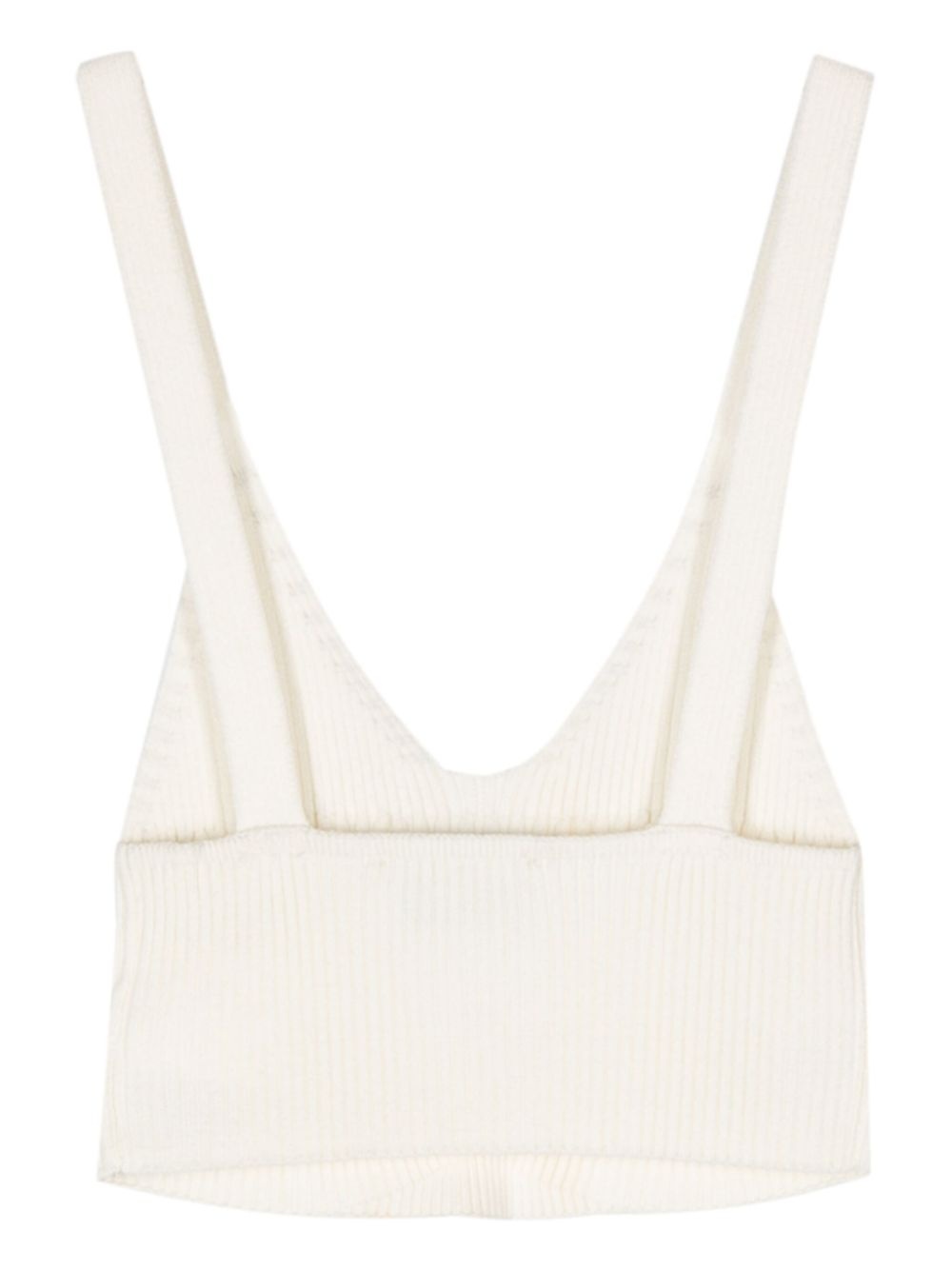 Joan cropped knitted bralette - 2