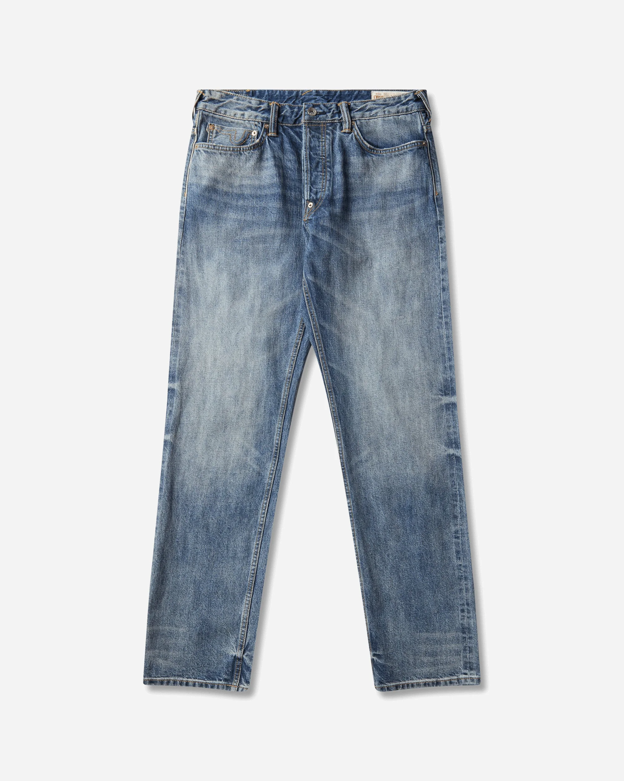 Men's Multi-Pocket Patched Daicock Jeans Mid Tone Indigo - 1