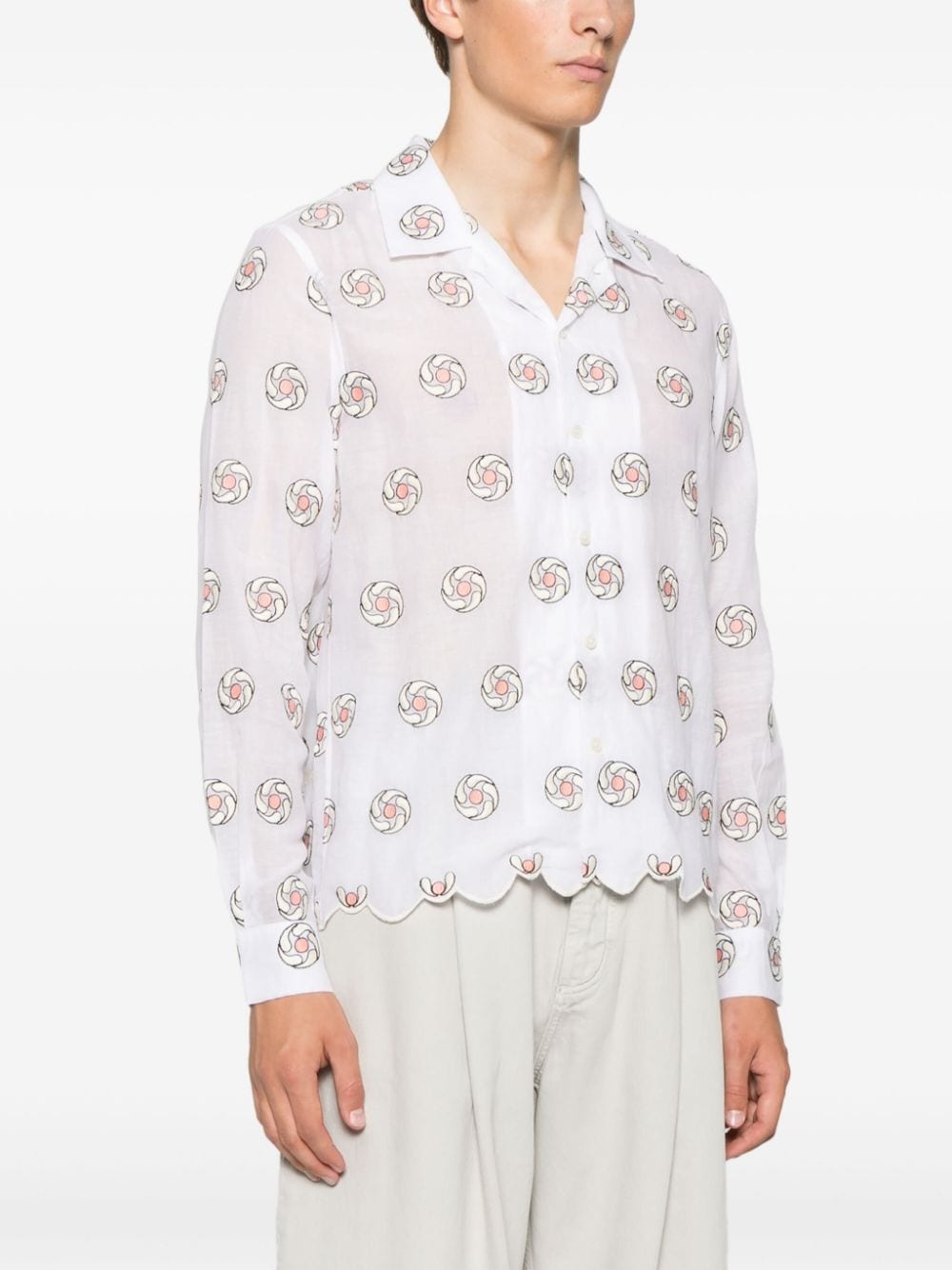 Floral Aperture shirt - 3