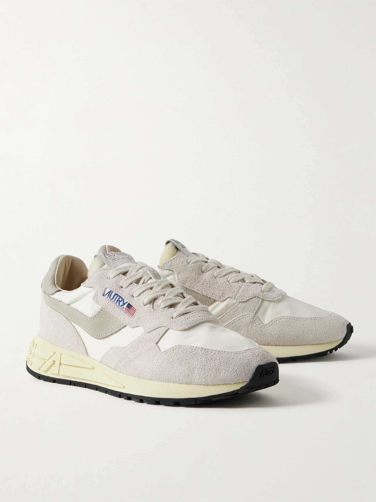 Reelwind Low Suede and Shell Sneakers - 4
