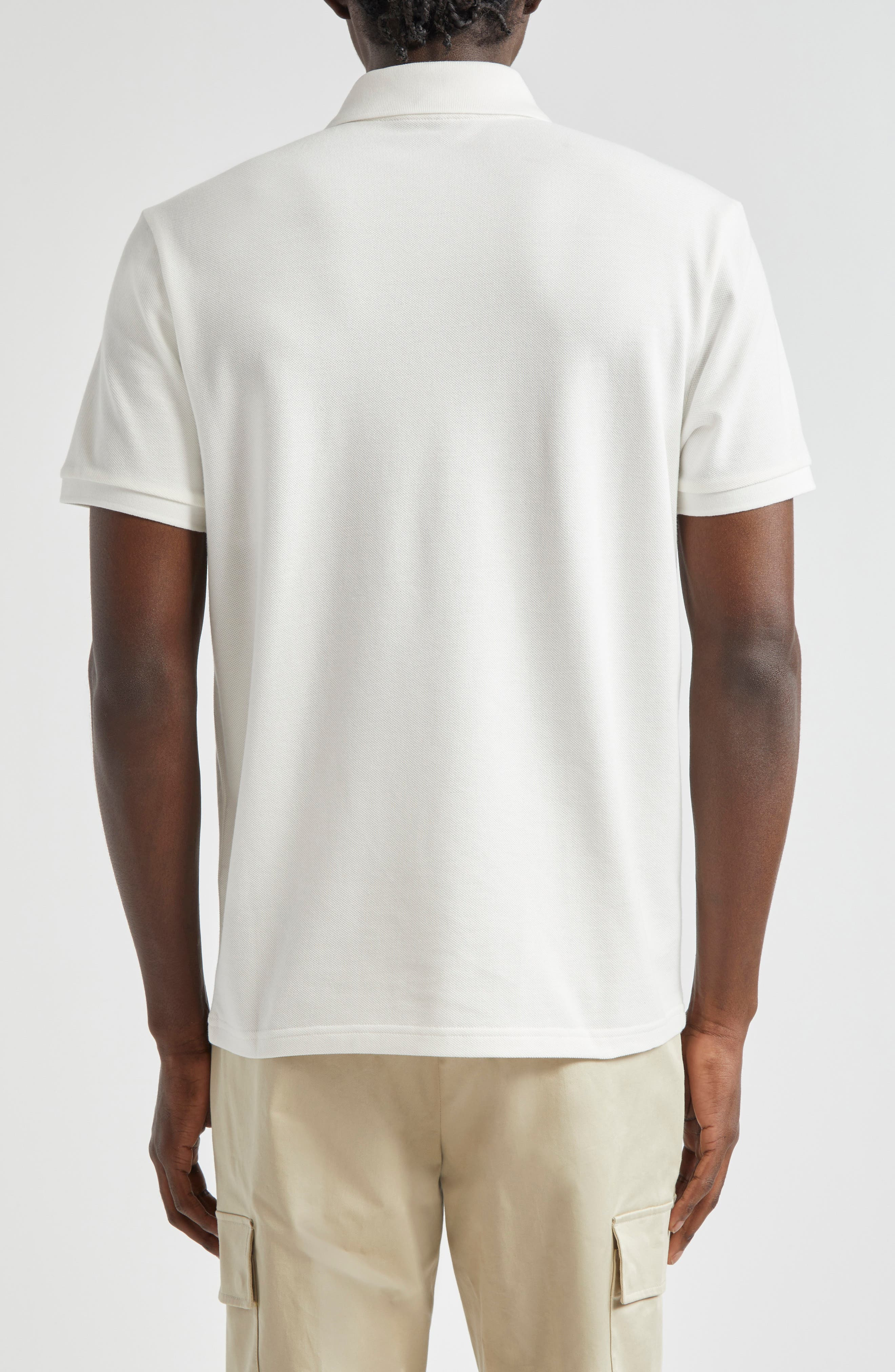 Logo Snap Placket Cotton Polo - 2