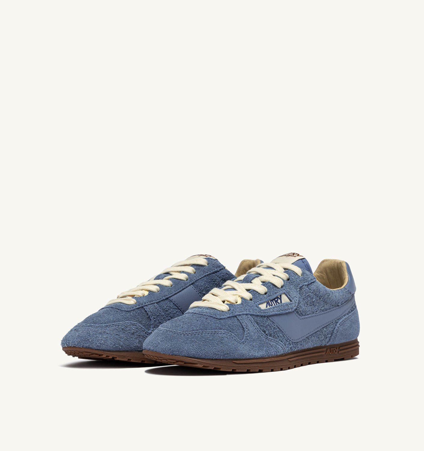 WINDSPIN SNEAKERS IN STREET SUEDE AND LEATHER - 2