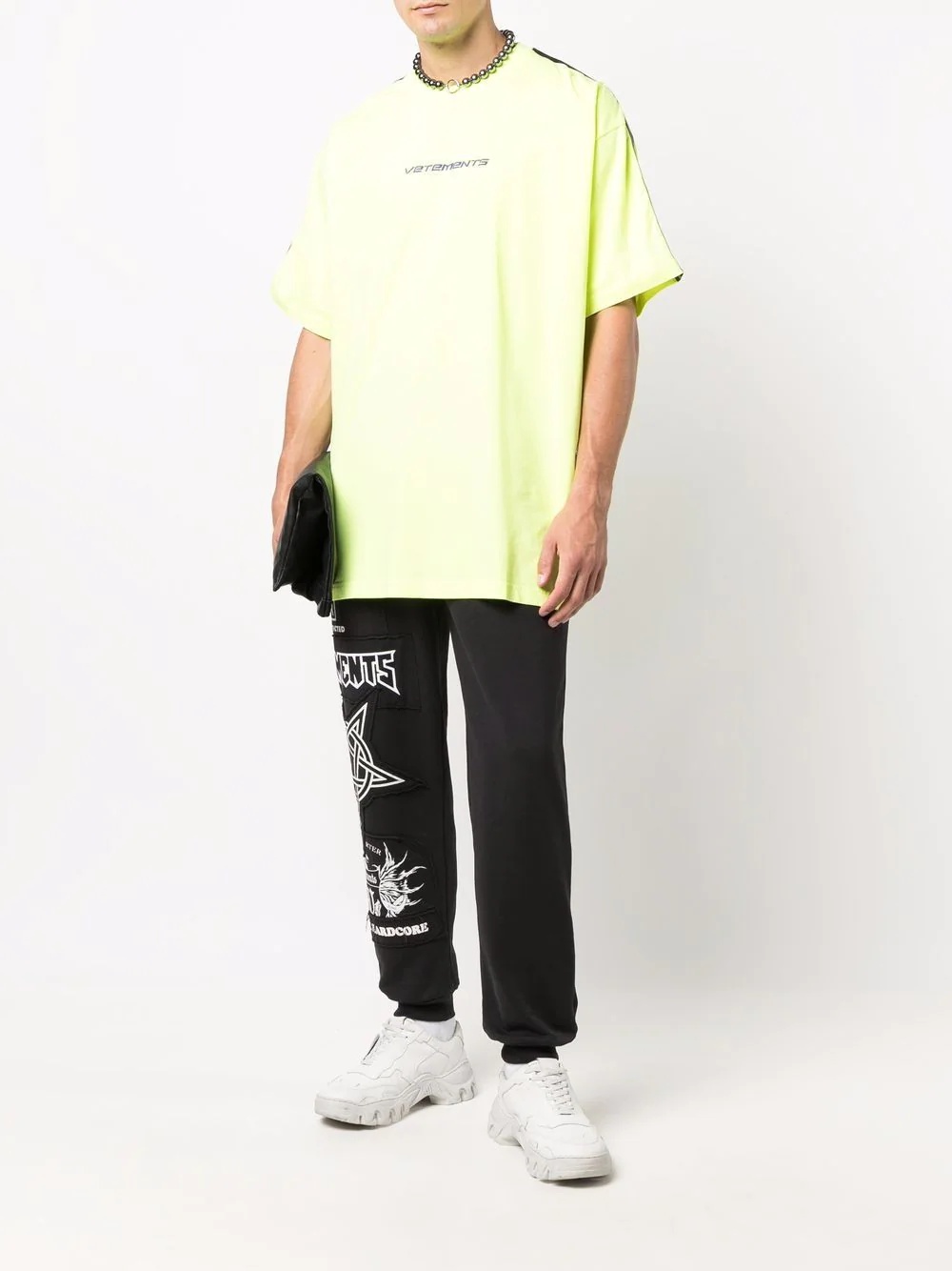 graphic-print track pants - 2