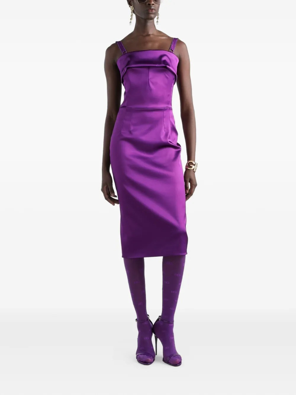 SATIN  DRESS - 2
