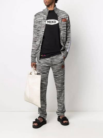 Palm Angels x Missoni melange knit track pants outlook