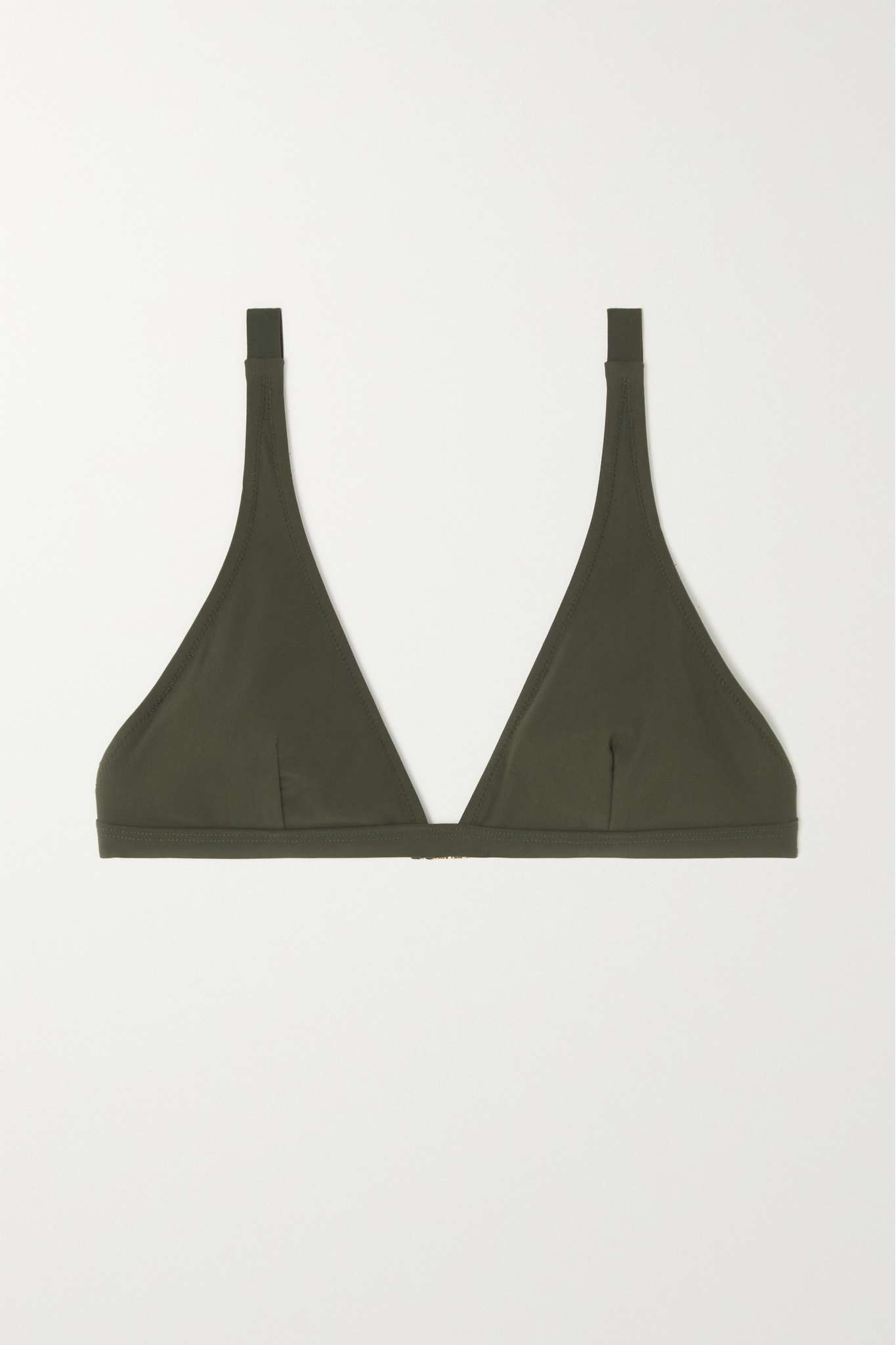 Recycled triangle bikini top - 1