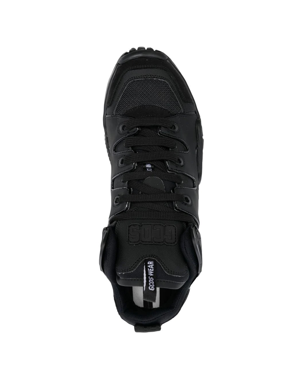 low-top lace-up sneakers - 4