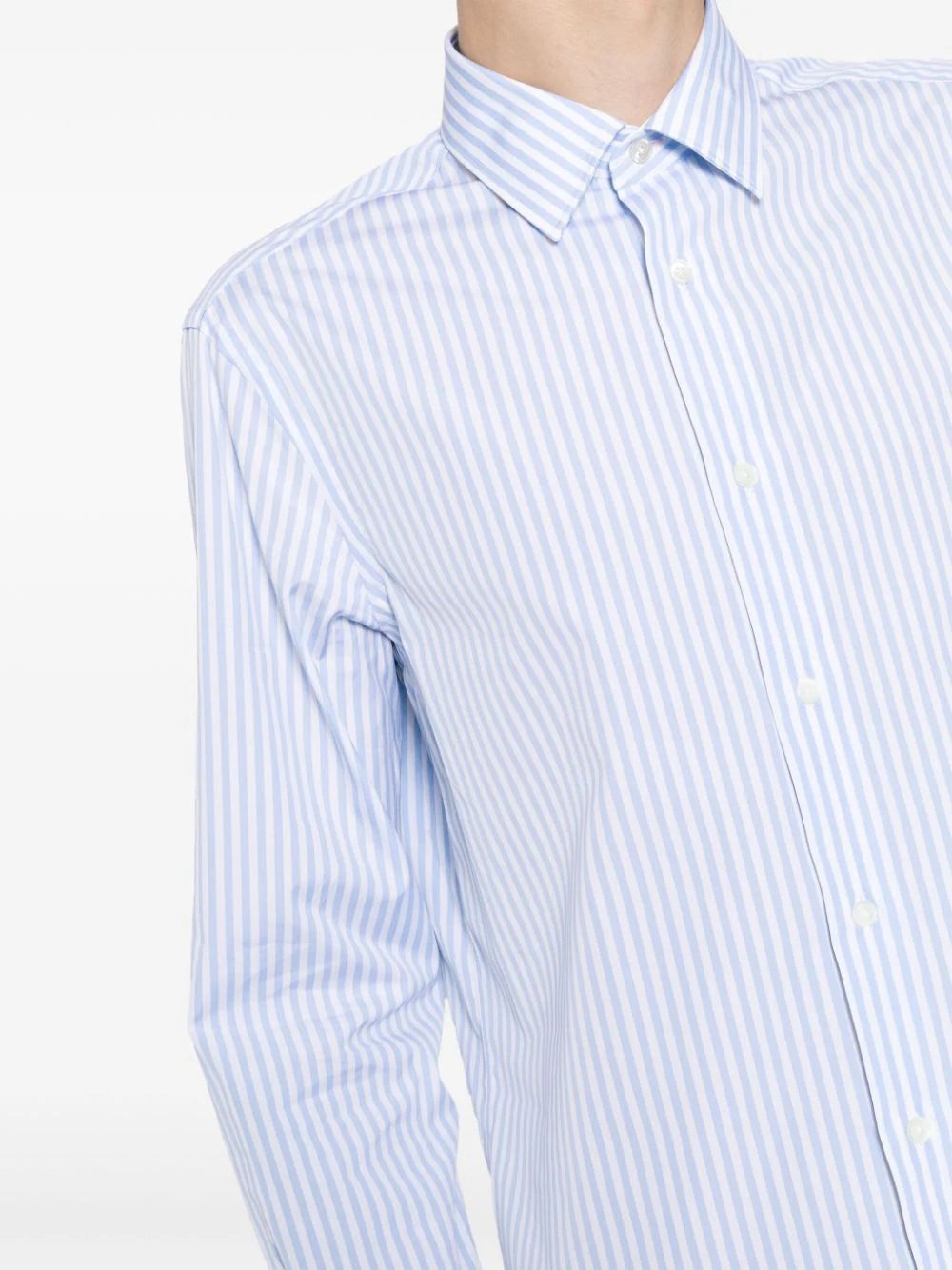 TAILORED-FIT STRIPE SHIRT - 5