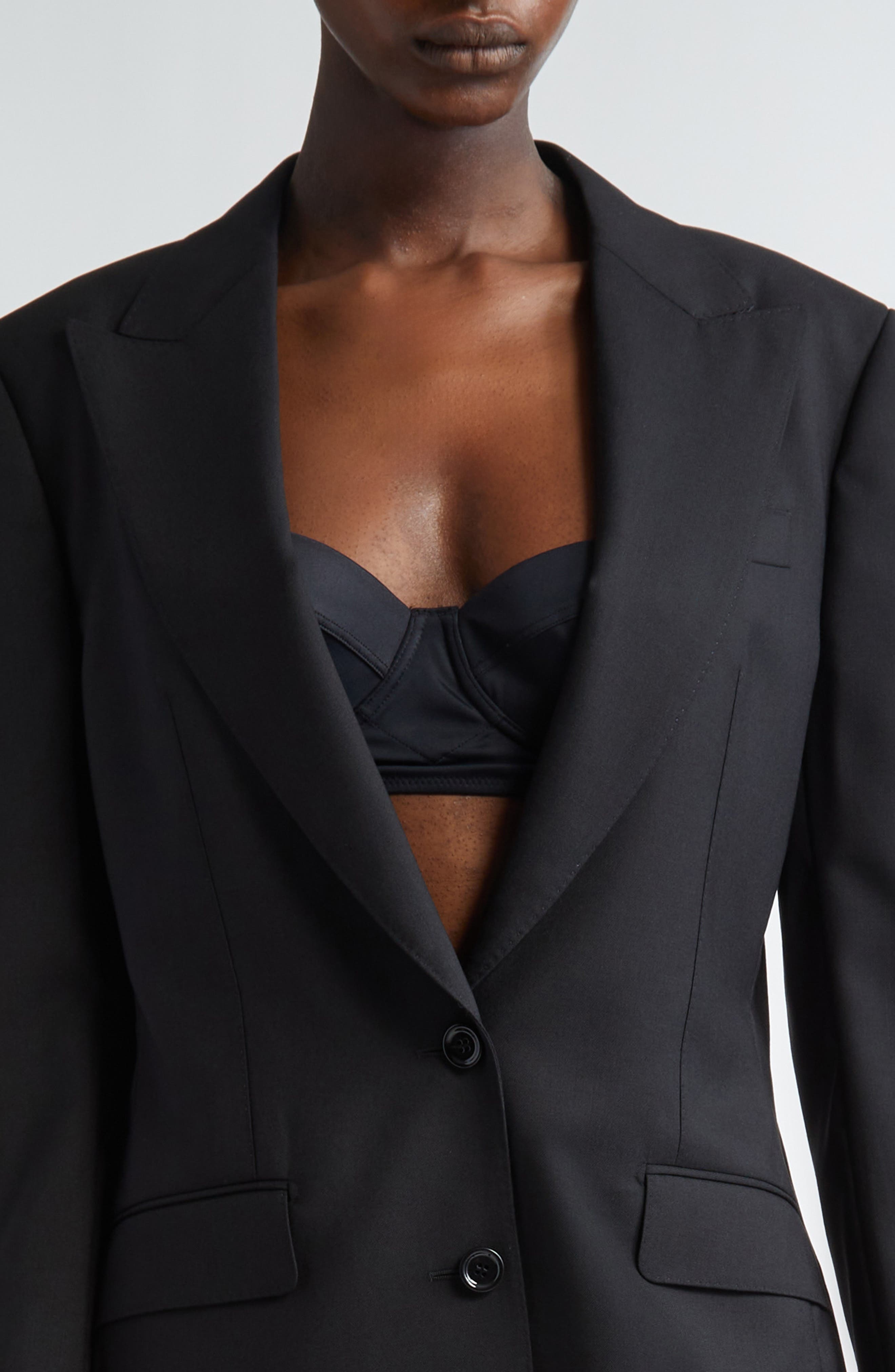 Dolce&Gabbana Wool Blazer in Nero at Nordstrom - 5