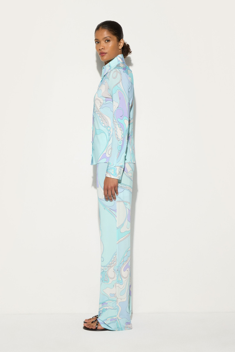 ORCHIDEE PRINT PANTS 3