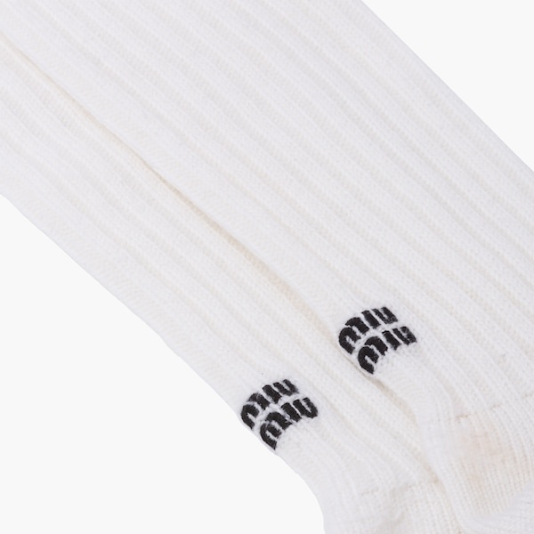Wool over-the-knee socks - 6