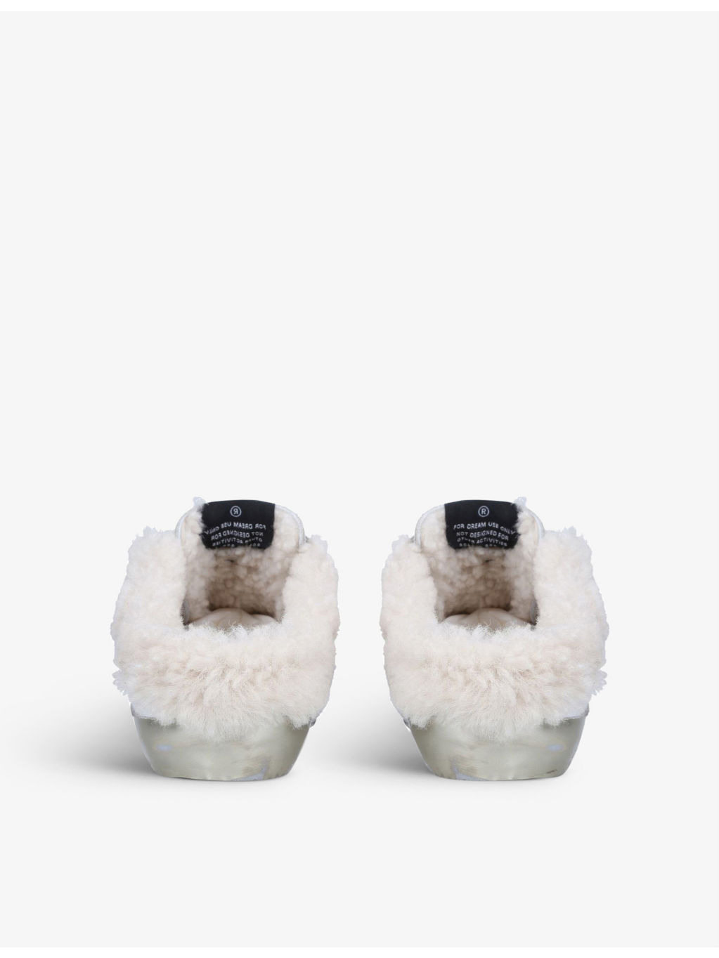 Superstar Sabot 81811 leather and shearling trainers - 4
