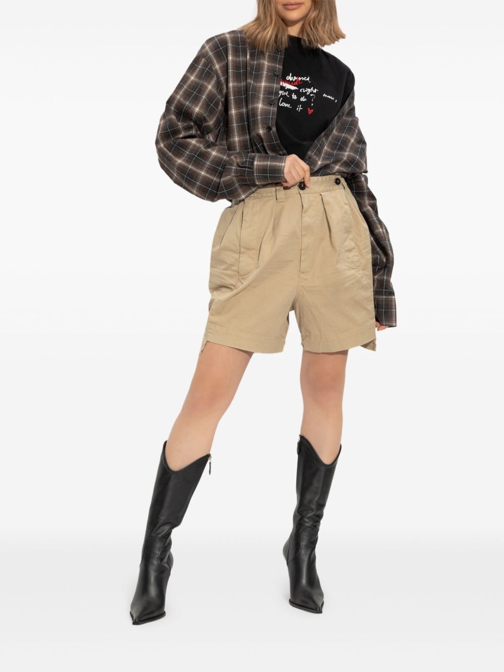 cotton shorts - 2