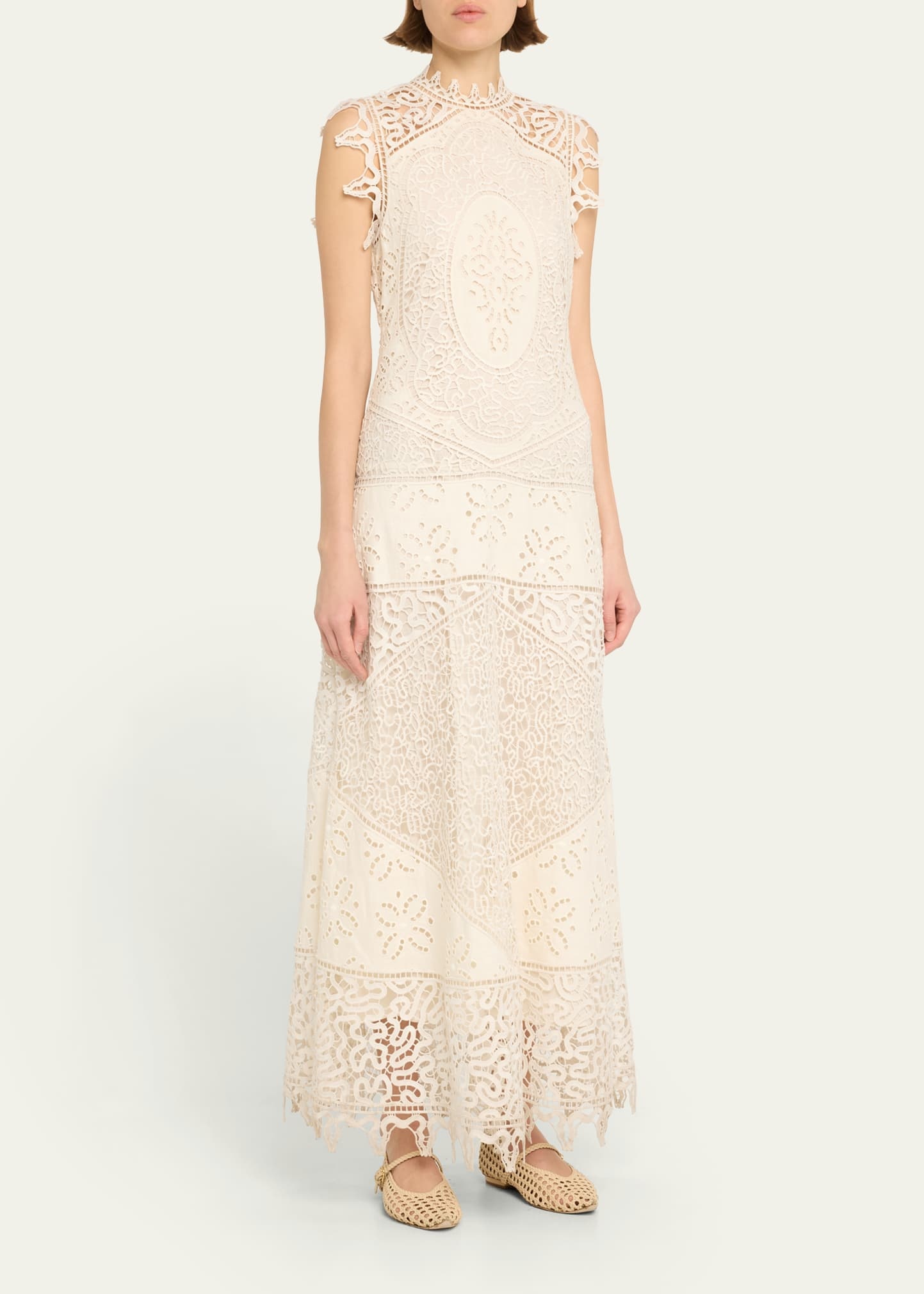 Flora Lace Maxi Dress - 4