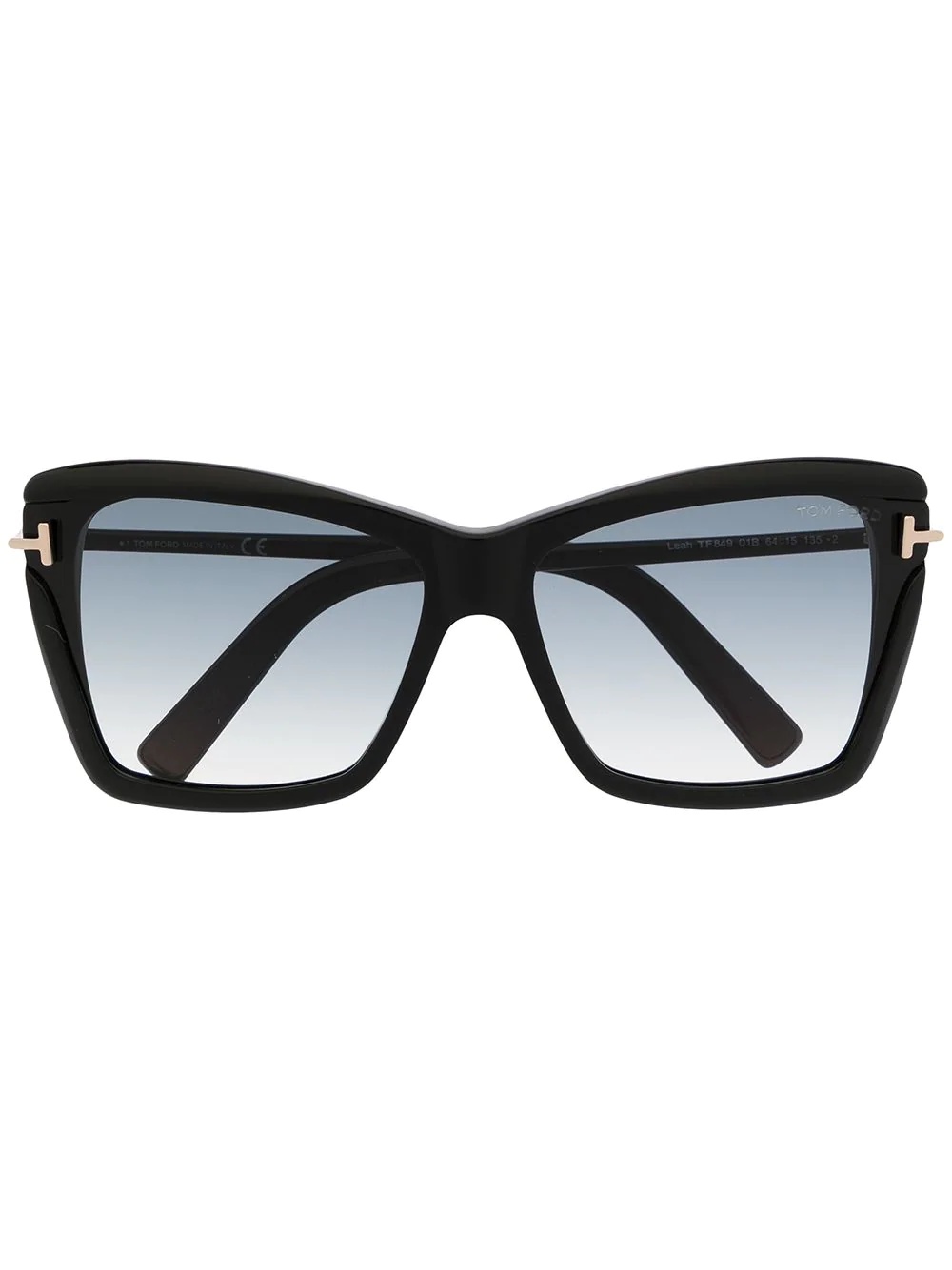 cat eye gradient sunglasses - 1