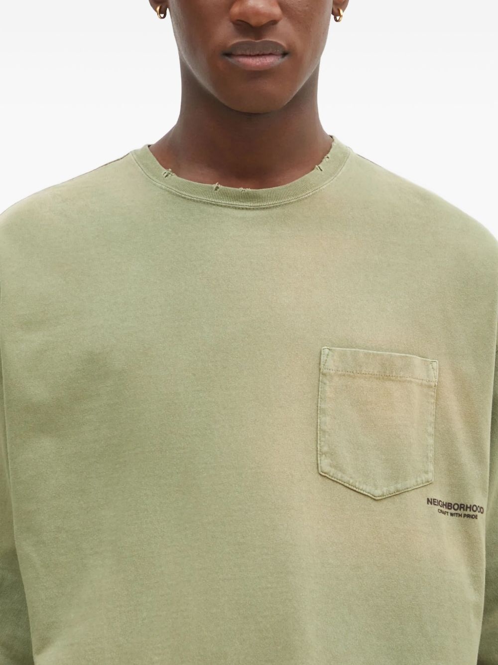 cotton T-shirt - 4
