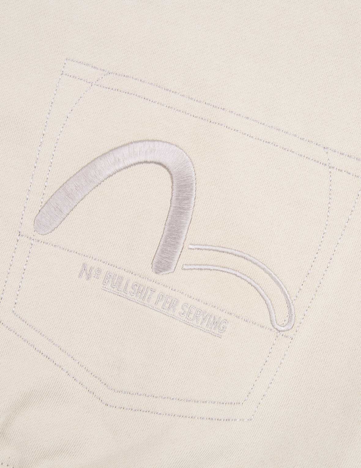 Two-tone Logo Embroidered Hoodie - 14