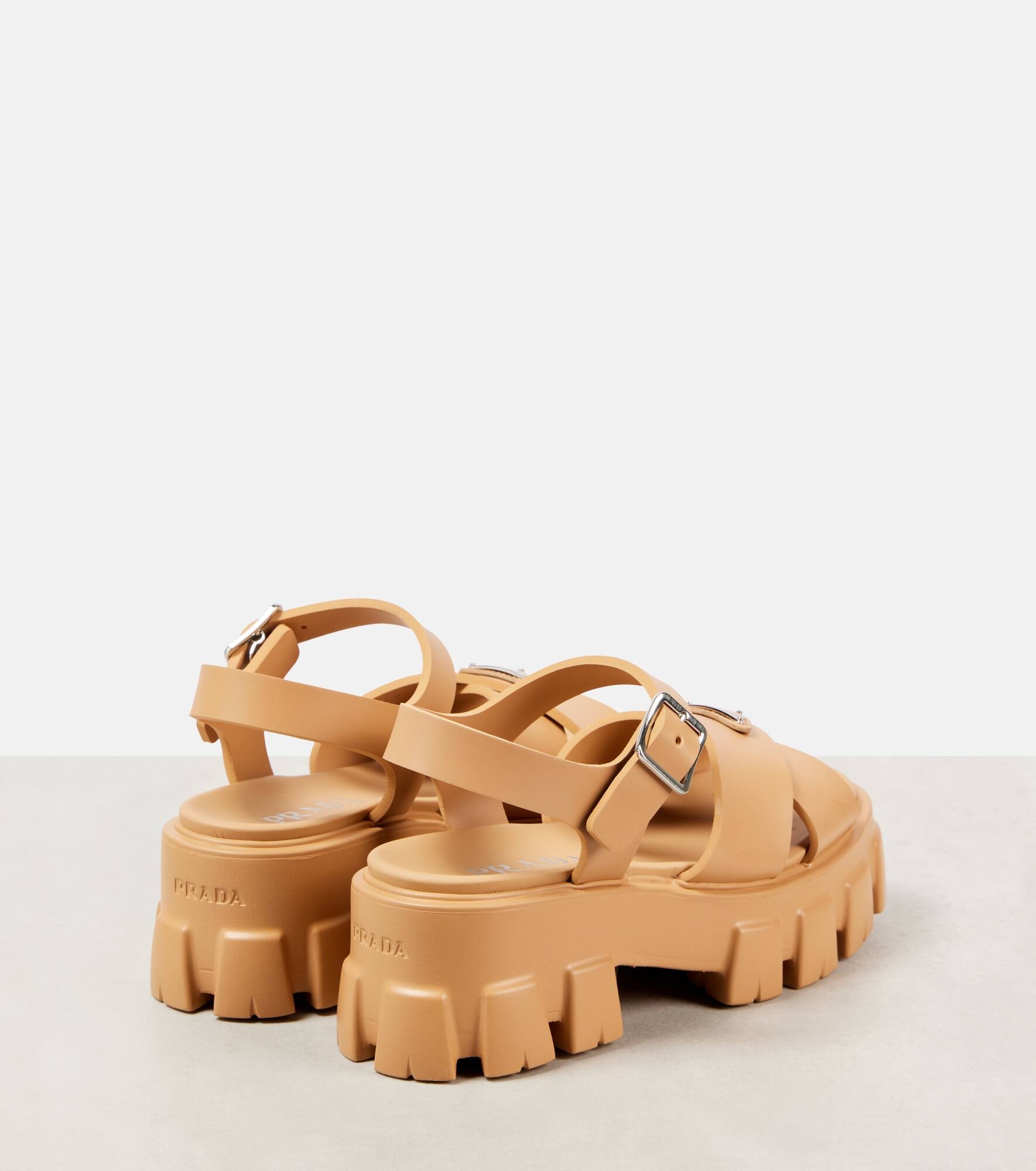 Monolith platform sandals - 2