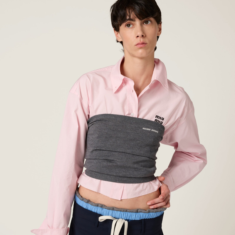 Miu Miu Wool top outlook