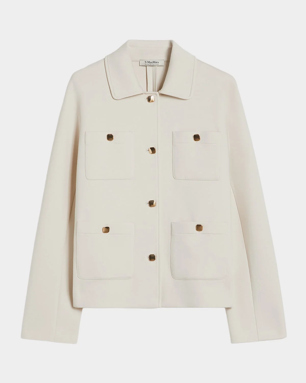 Armonioso Scuba Jersey Boxy Jacket - 1