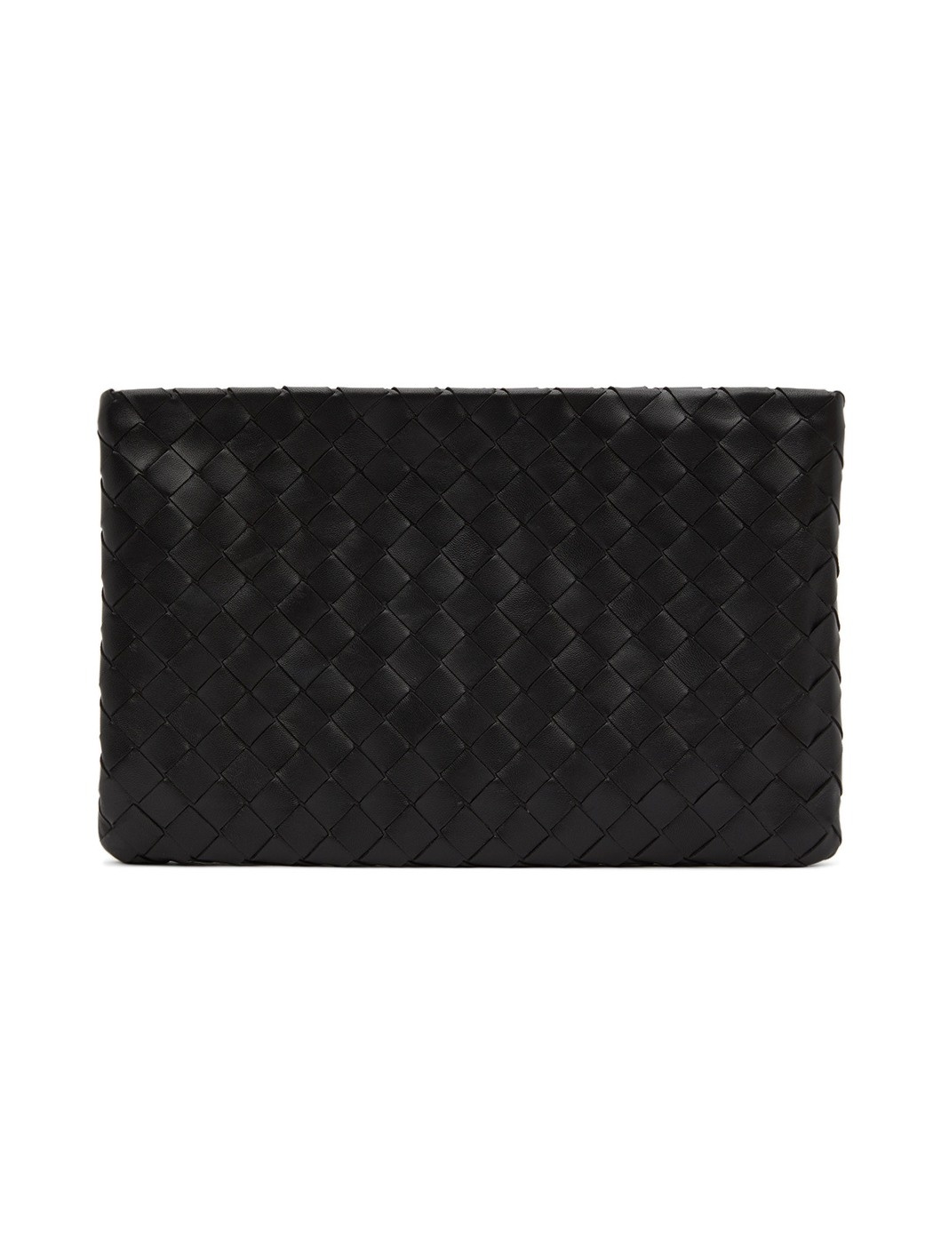 Black Medium Flat Pouch - 1