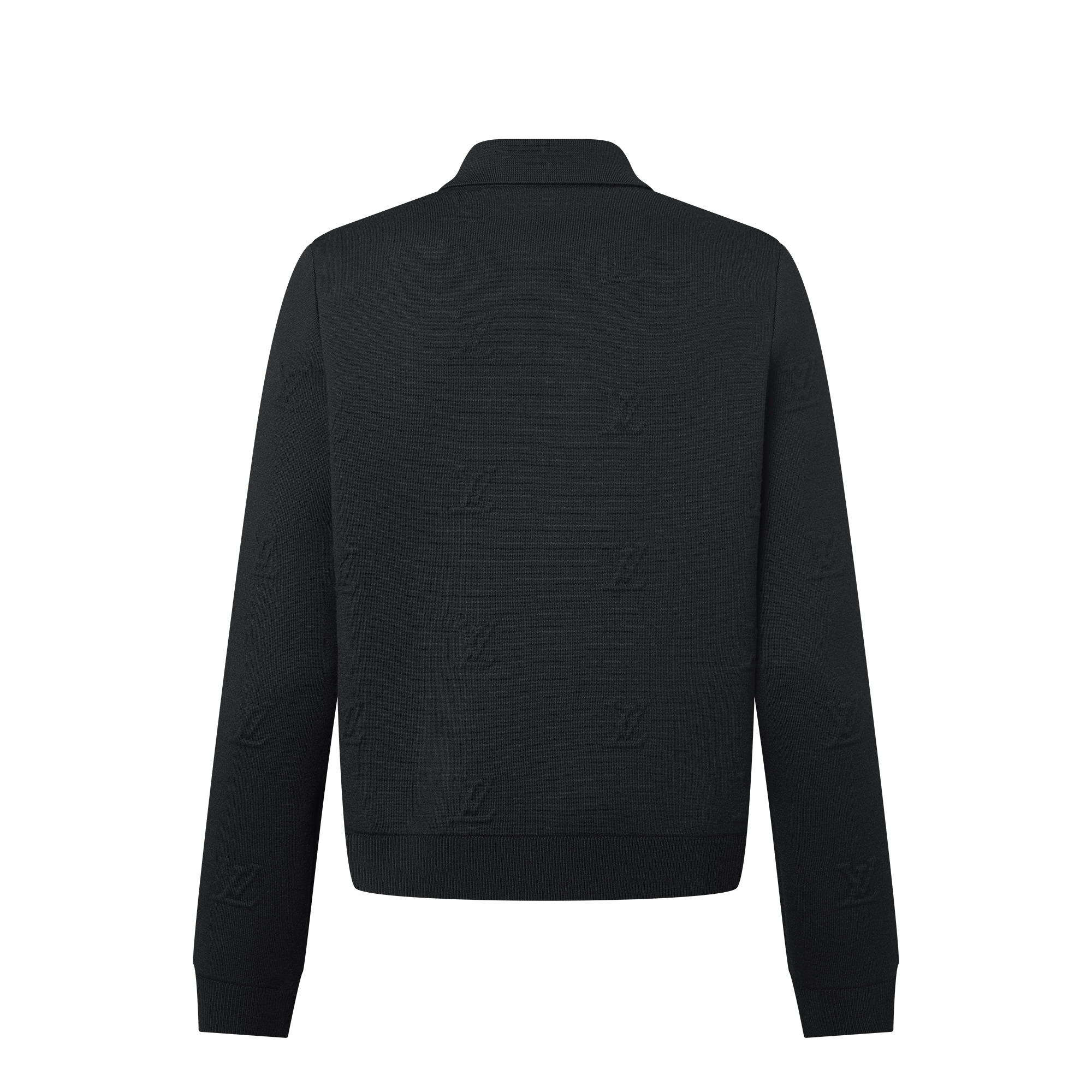 LV Blason Embossed Wool Blouson - 3