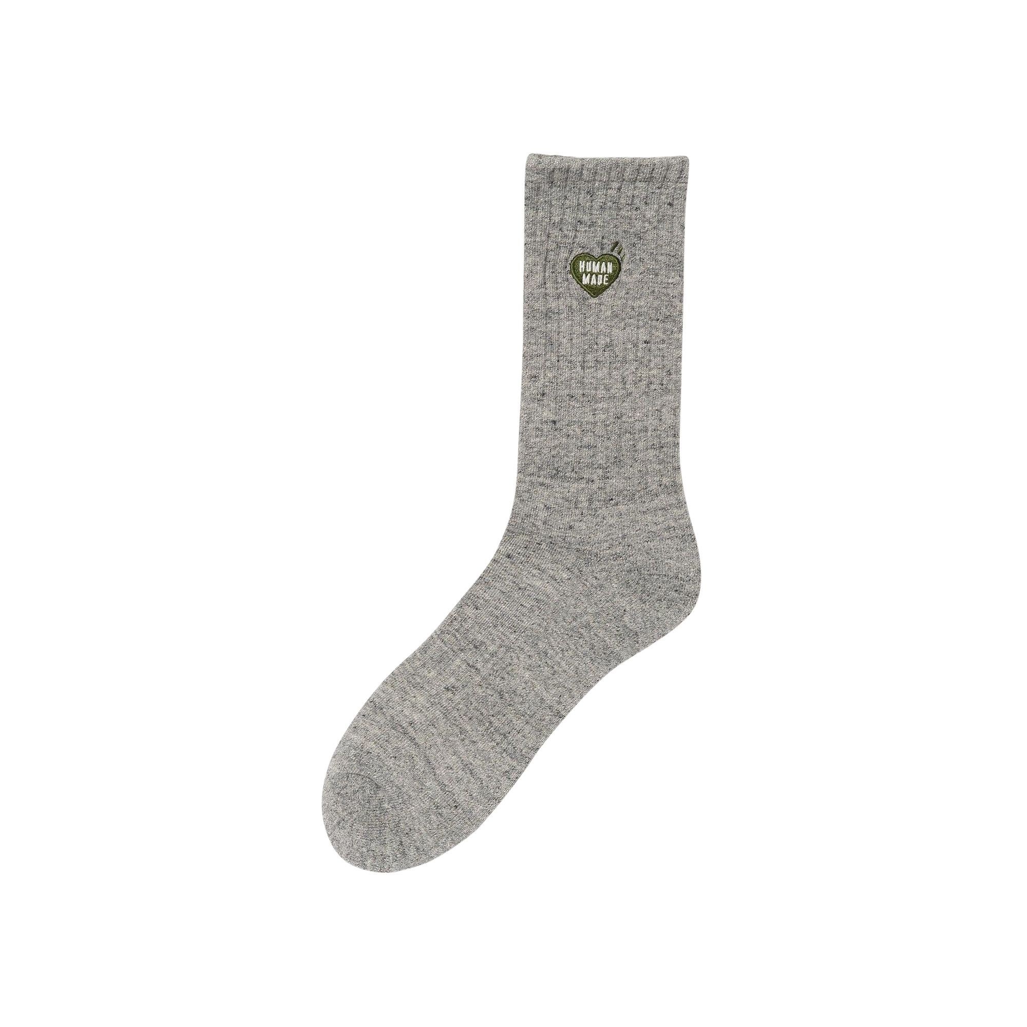 Human Made Pile Socks 'Grey' - 1