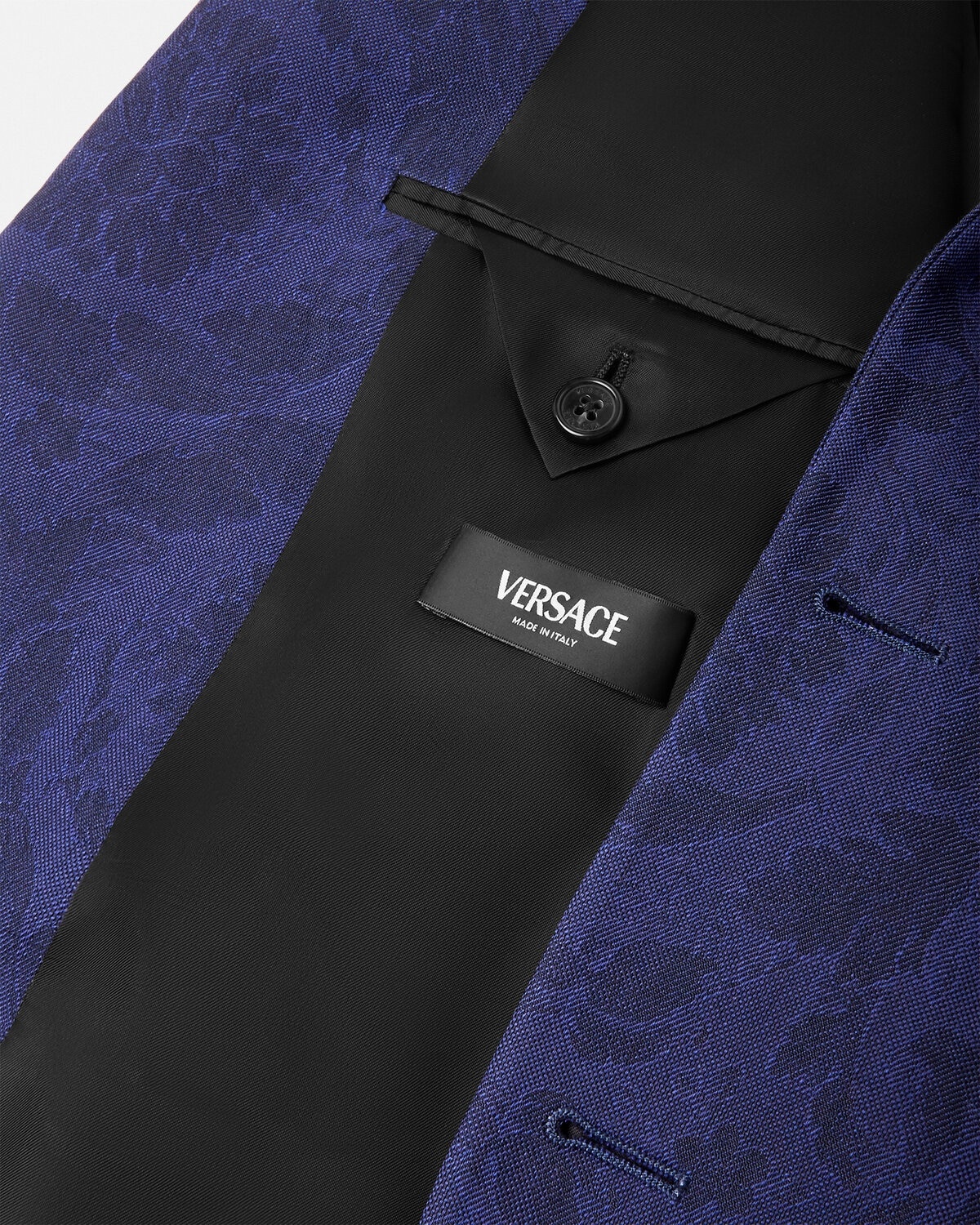 Barocco Jacquard Single-Breasted Blazer - 6