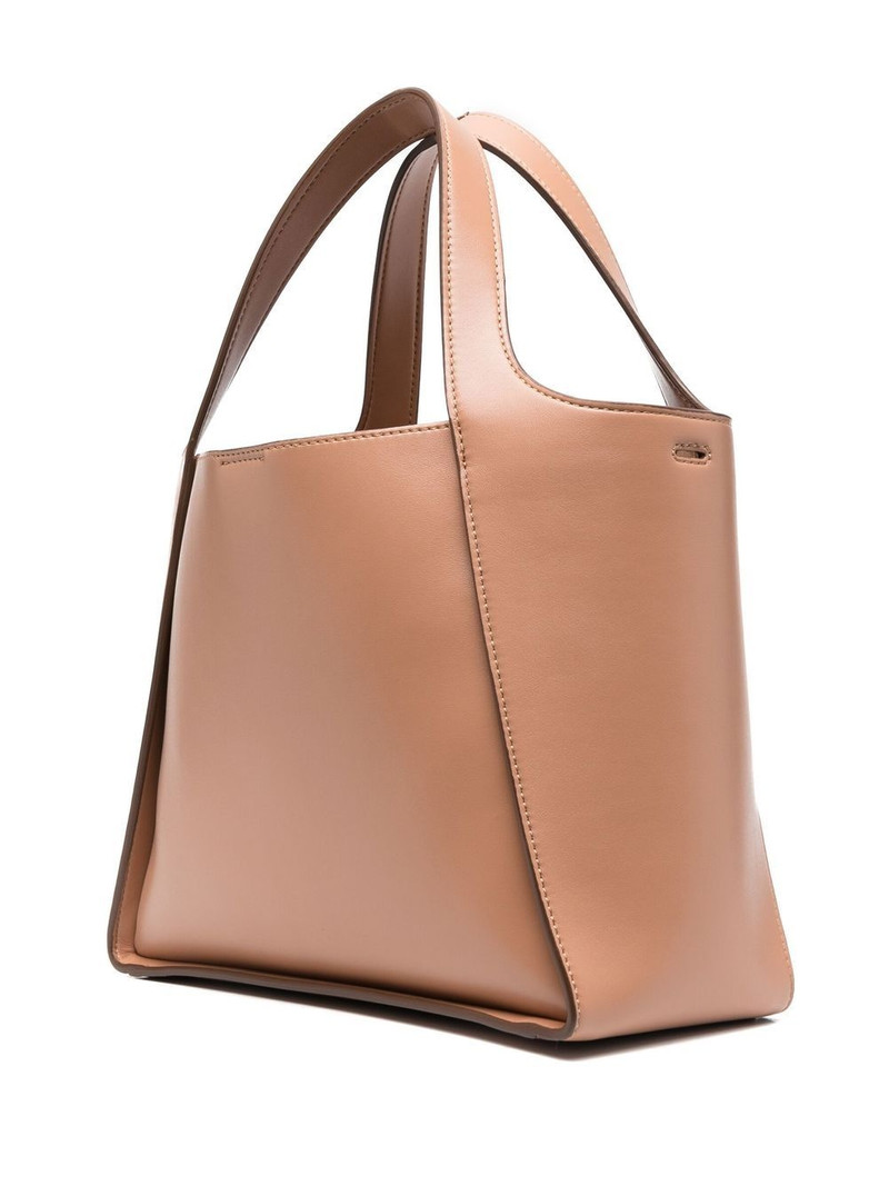 embroidered-logo tote bag 3