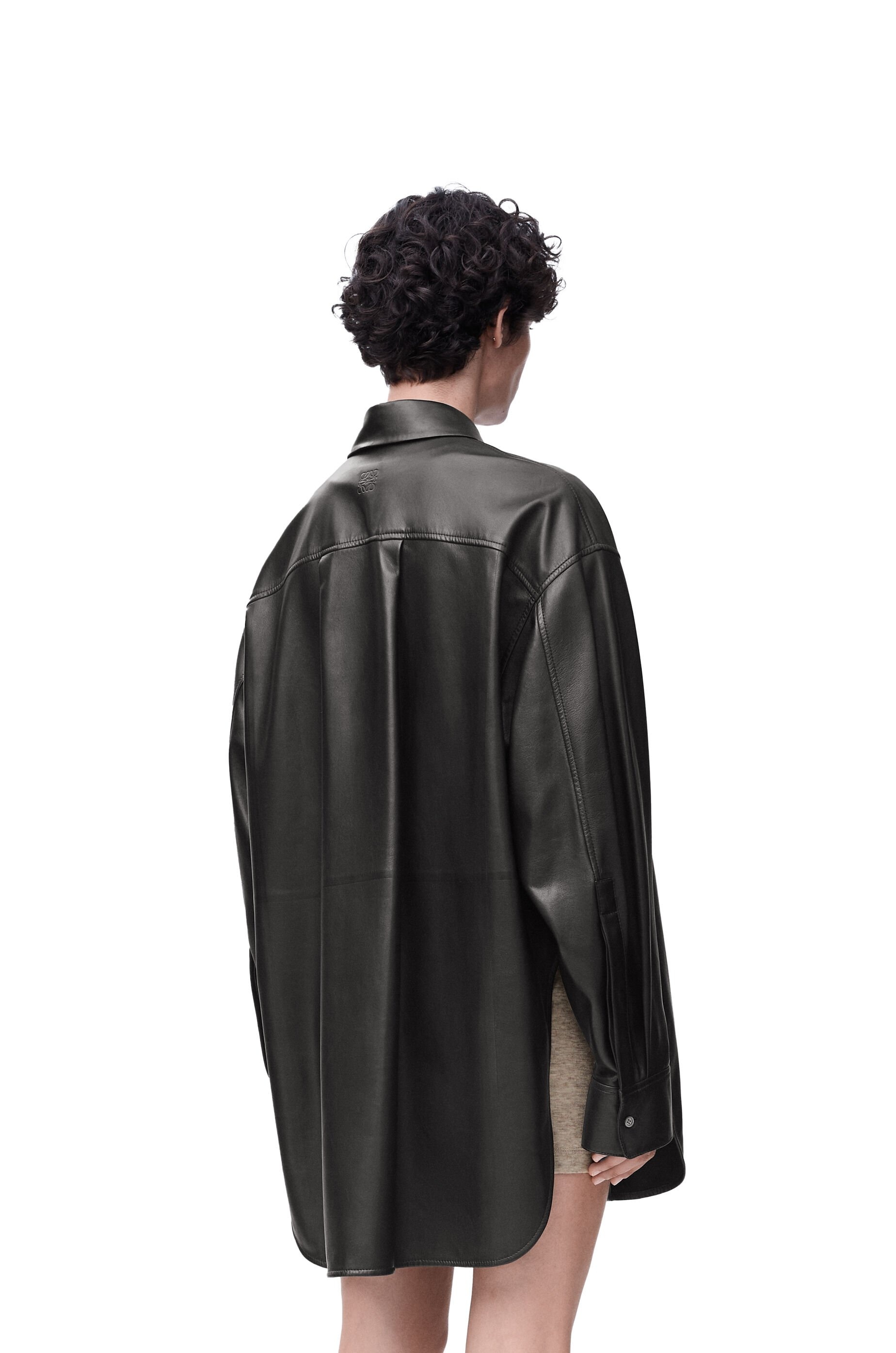 Shirt in nappa lambskin - 4