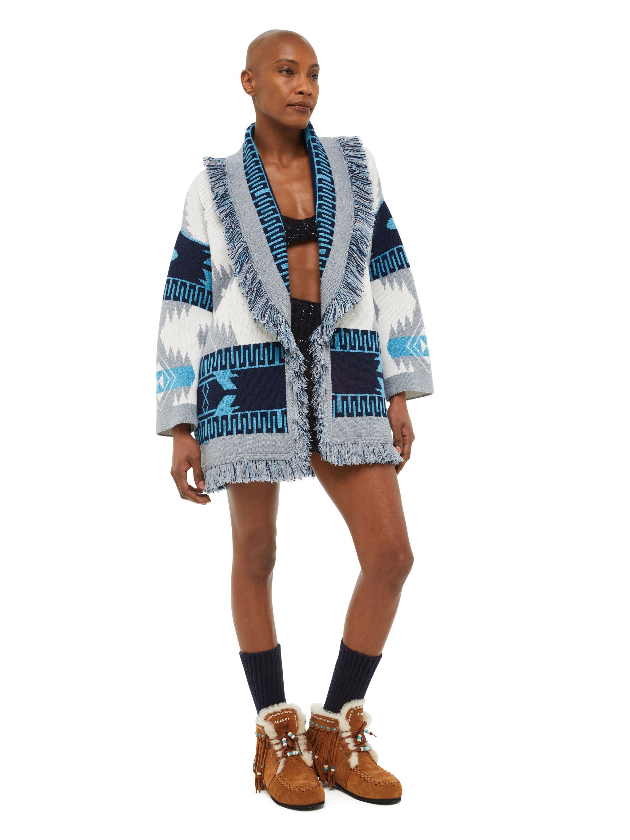 Icon Jacquard Cardigan - 3