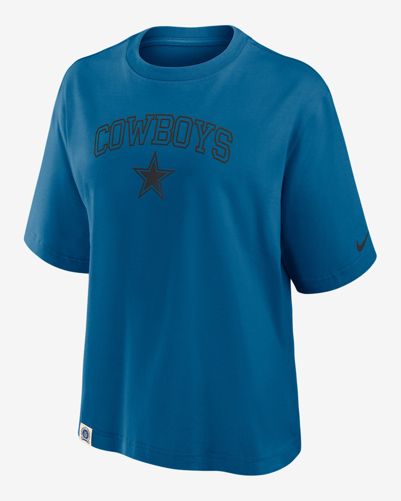 Dallas Cowboys Arch Boxy Women's Nike NFL T-Shirt 1