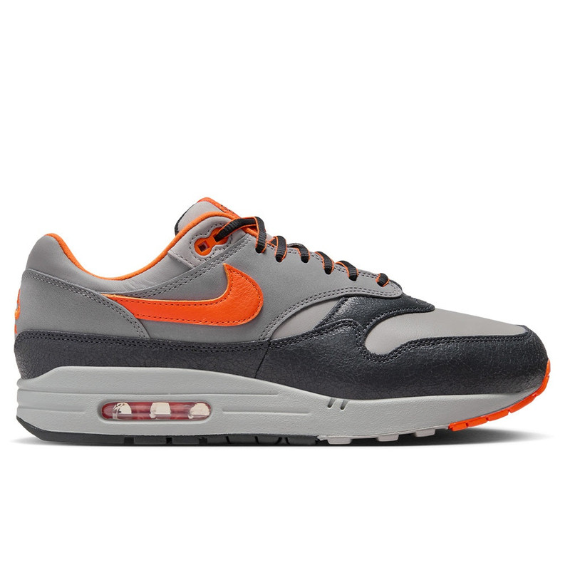 NIKE X HUF AIR MAX 1 'BRILLIANT ORANGE' - ANTHRACITE/BRILLIANT ORANGE/MEDIUM GREY - 1
