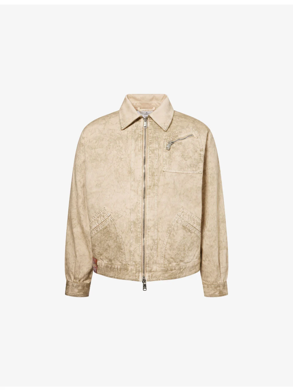 Piranha Zip-Up Denim Jacket - 1