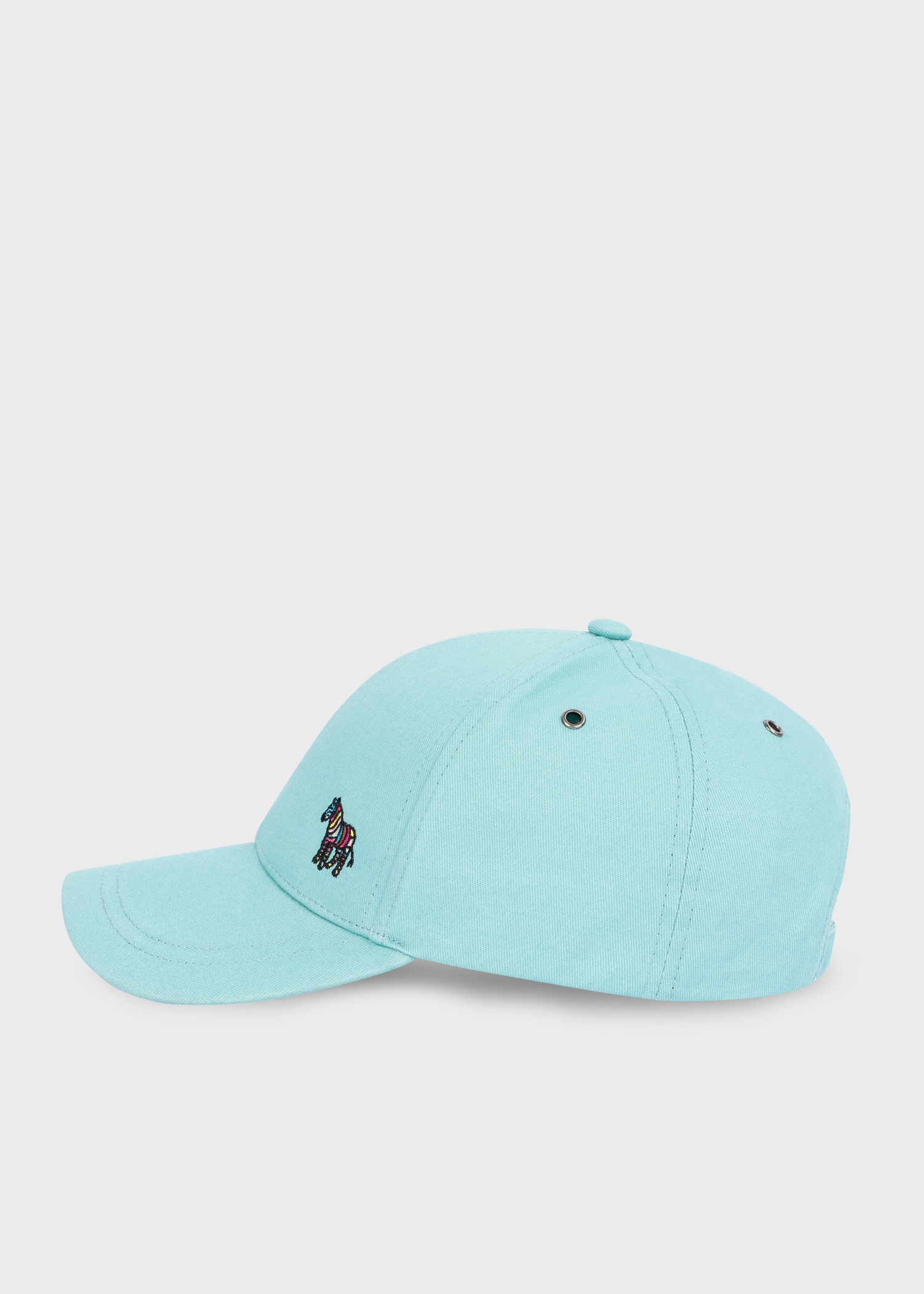 Women's Pale Teal Zebra Logo Baseball Cap - 1
