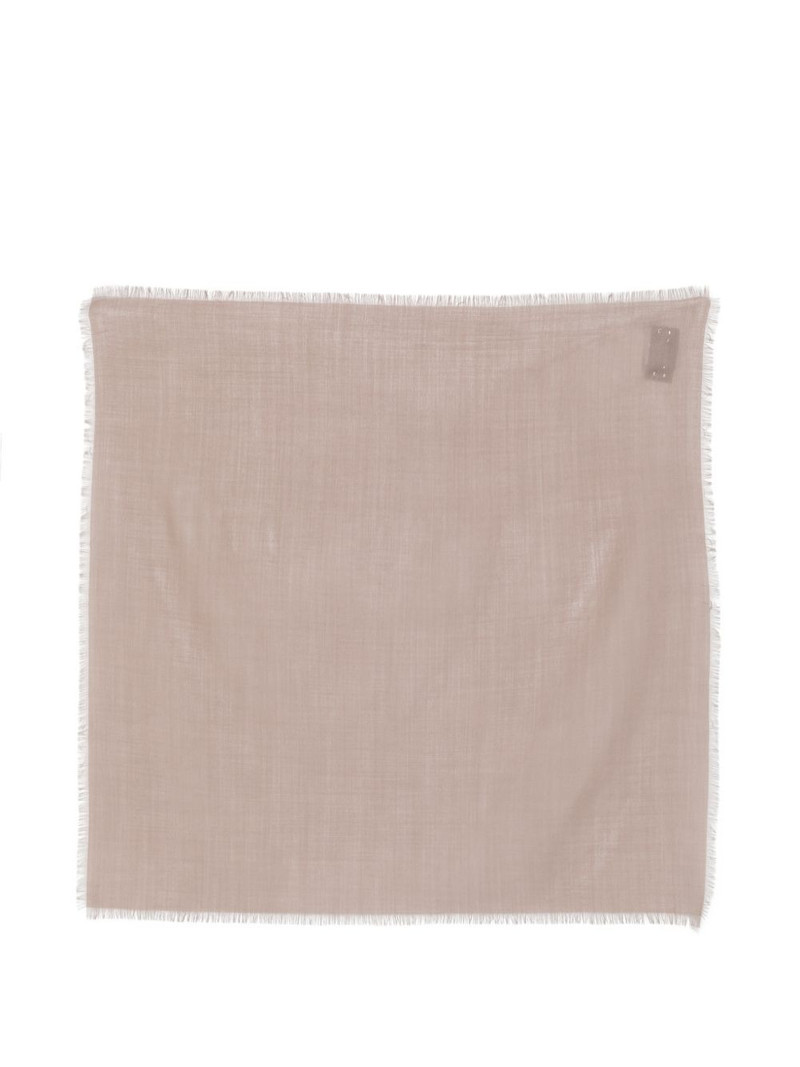 frayed-edge wool scarf 1