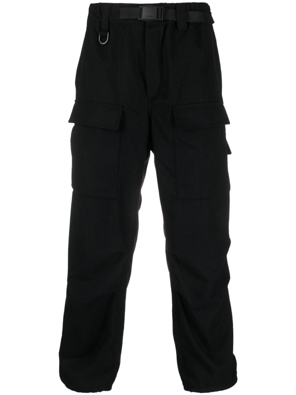 cropped cargo trousers - 1