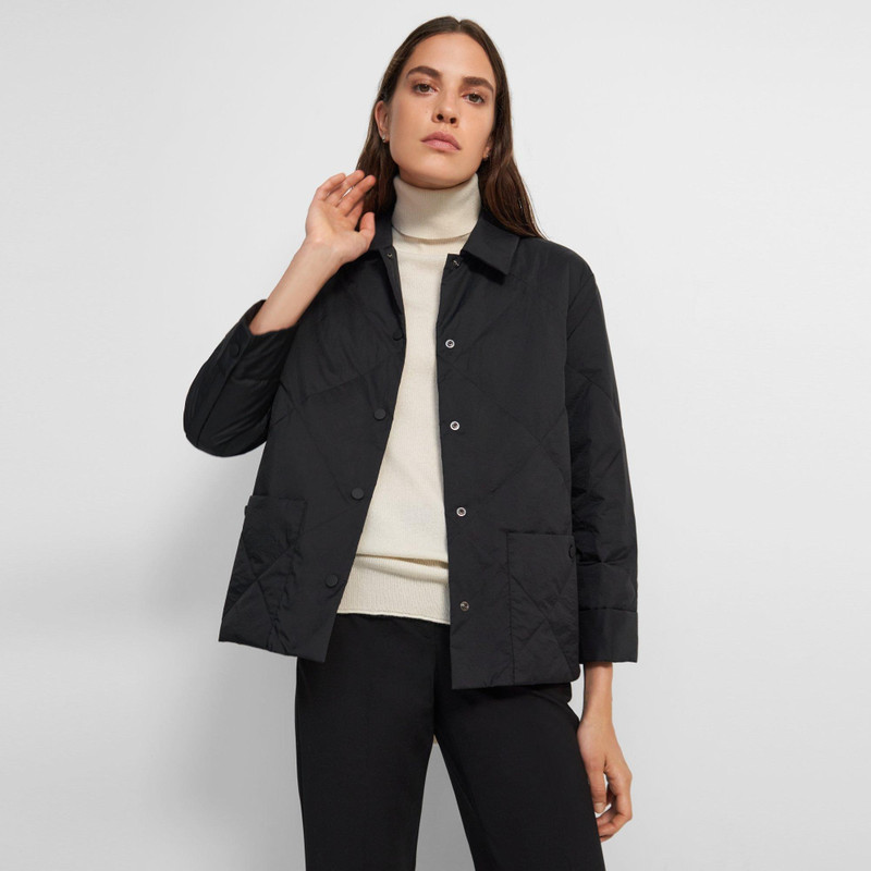 Quilted Jacket in Water-Resistant Nylon 5