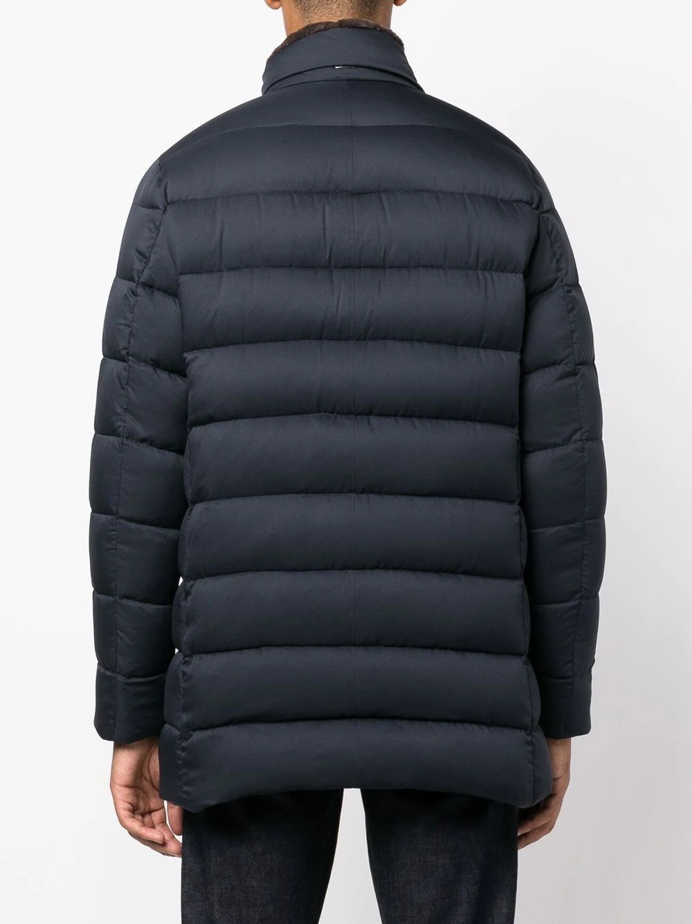 padded goose down jacket - 4