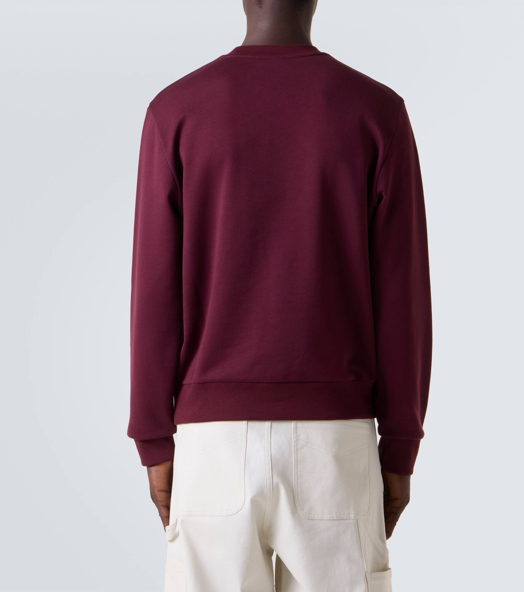 Logo cotton jersey sweatshirt - 4