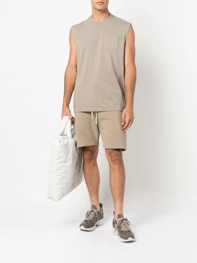 John Elliott Crimson cotton shorts outlook