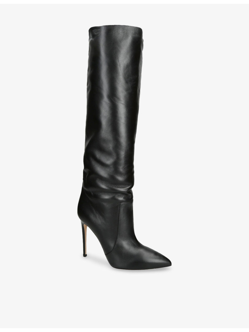 PARIS TEXAS Stiletto 105 Leather Knee-High Boots outlook