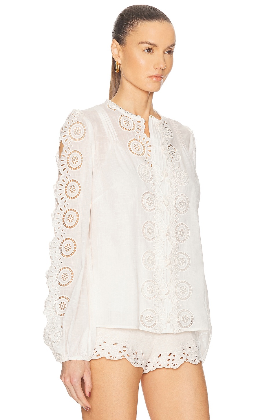 Lucky Embroidered Blouse - 3