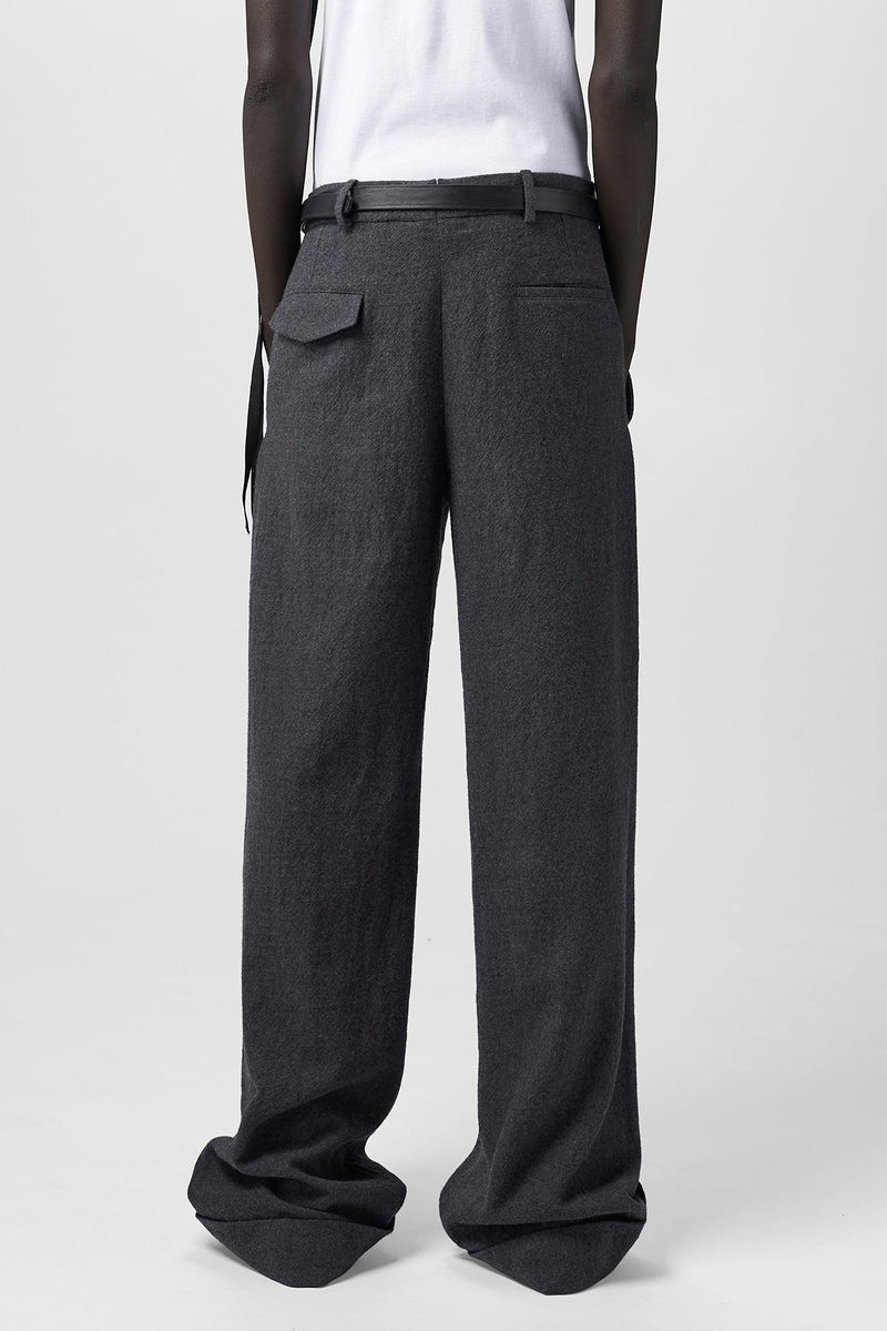 Albert Loose Fit Trousers Brushed Wool 3