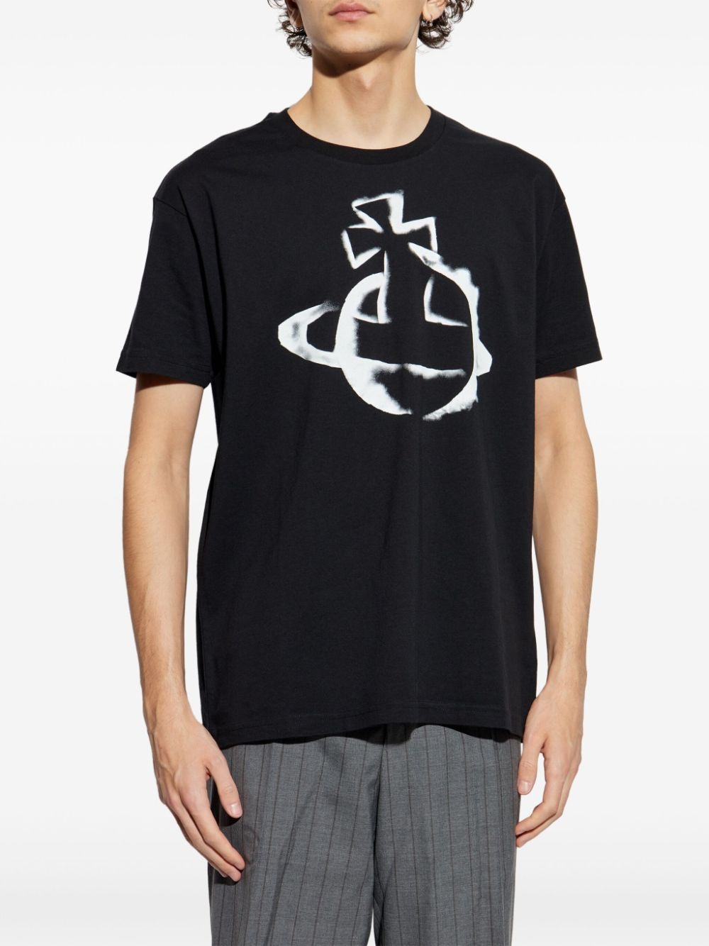 Orb-print T-shirt - 3