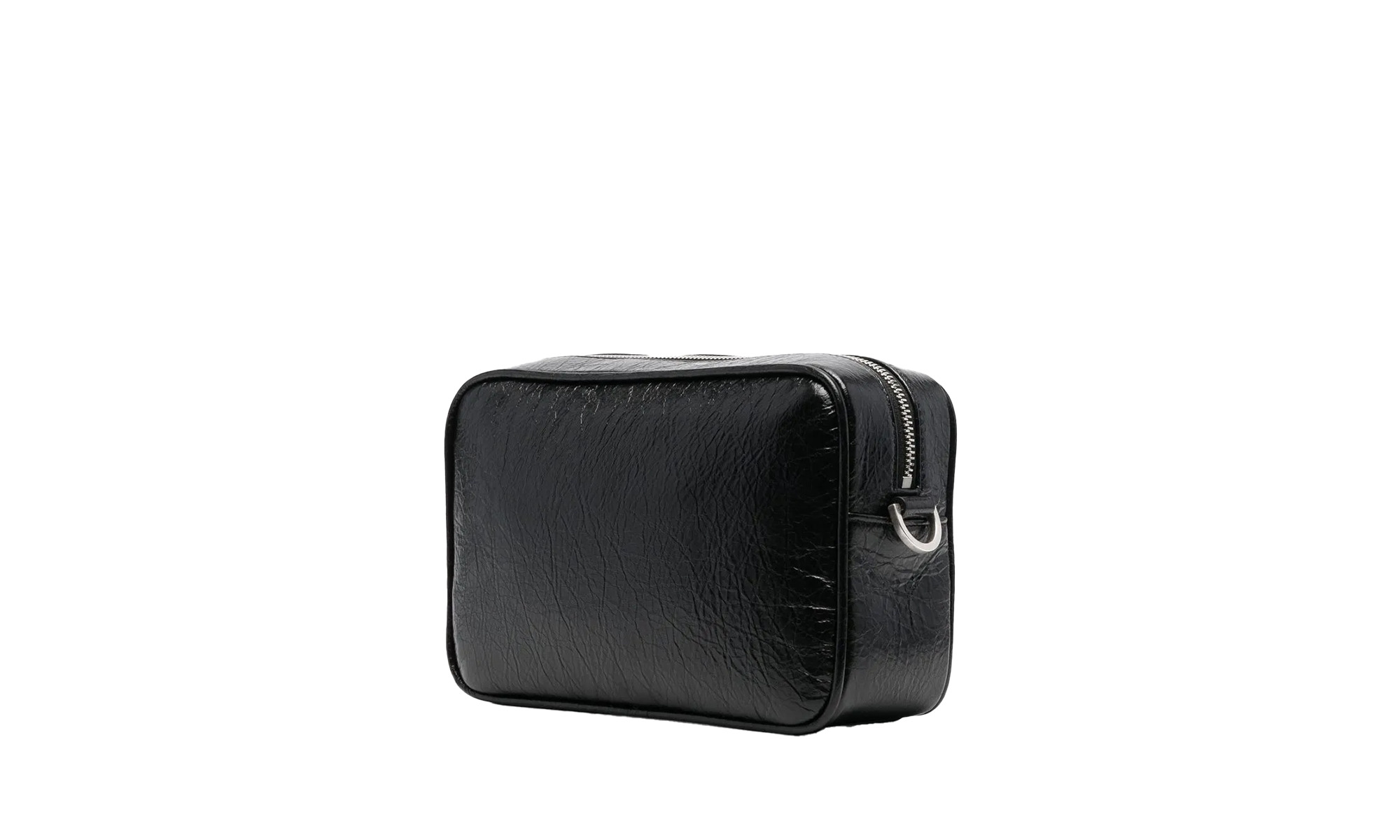 Star Bag Wrinkled Lamb Leather Body and Star "Black" - 2