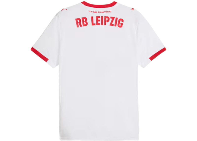 PUMA Puma RB Leipzig '25/'26 Home Jersey White/For All Time Red outlook