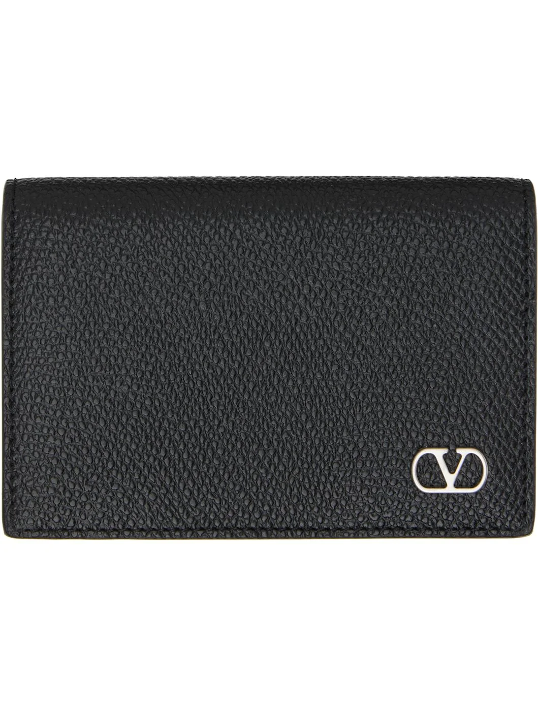 Black VLogo Signature Card Holder - 1