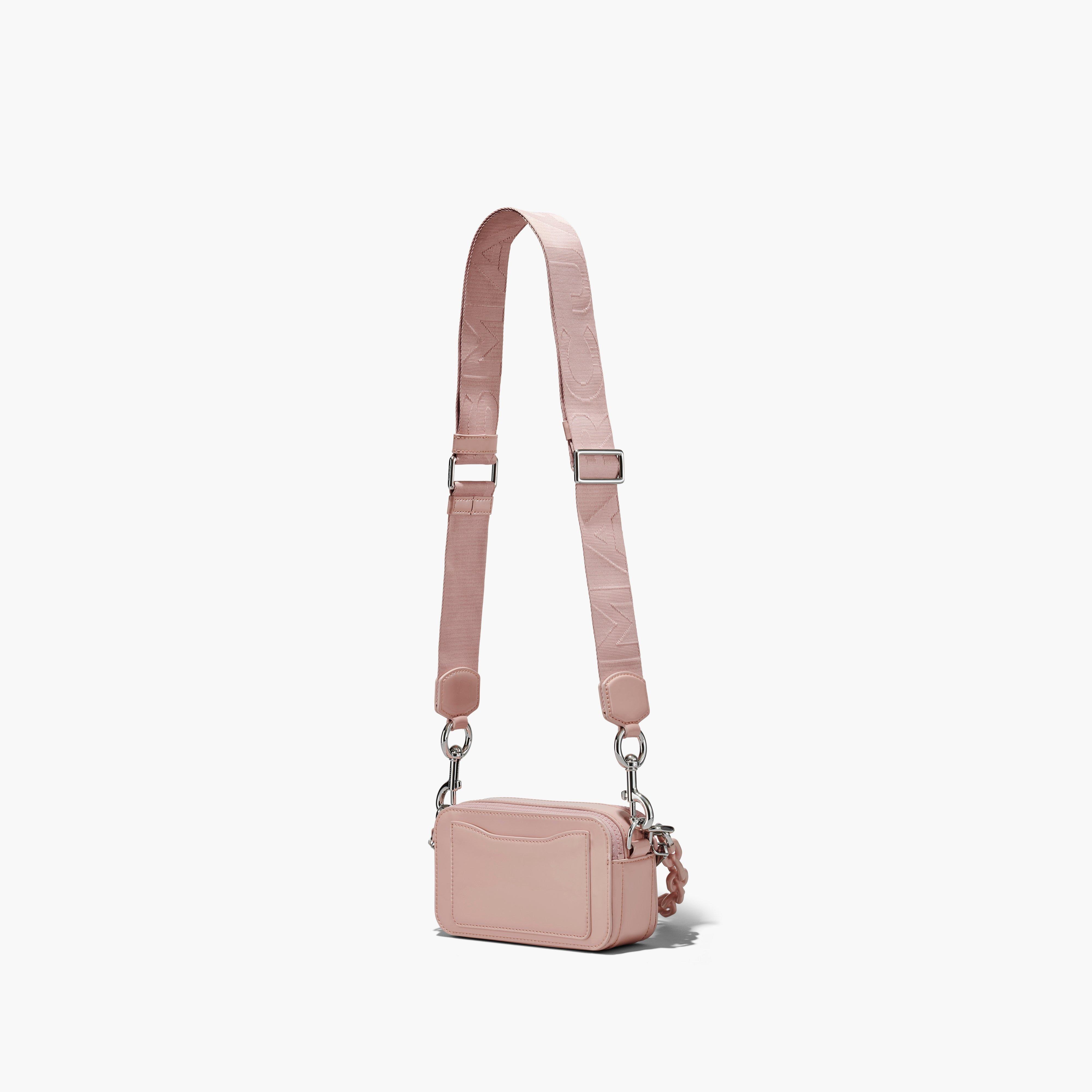 Marc Jacobs The Snapshor pink patent leather bag
