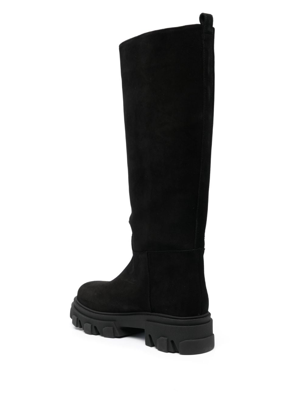 chunky-sole suede boots - 3
